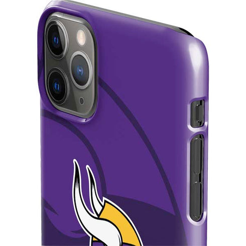 NFL Minnesota Vikings Double Vision iPhone 11 Pro Max Lite Case