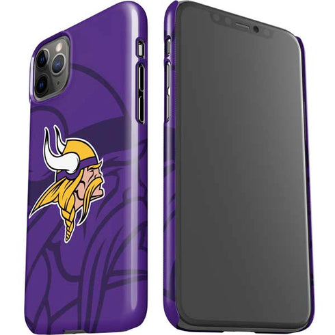NFL Minnesota Vikings Double Vision iPhone 11 Pro Max Lite Case