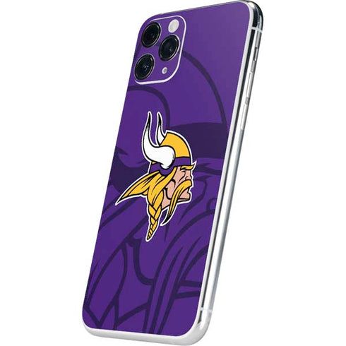 NFL Minnesota Vikings Double Vision iPhone 11 Pro Skin