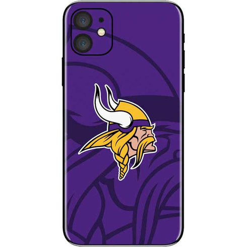 NFL Minnesota Vikings Double Vision iPhone 11 Skin