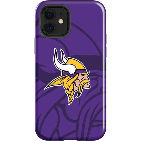 NFL Minnesota Vikings Double Vision iPhone 12 Impact Case