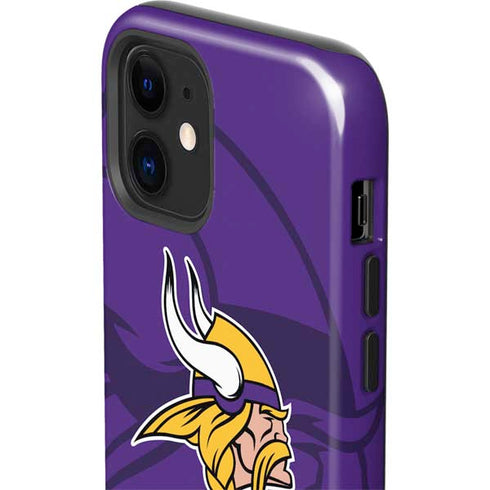 NFL Minnesota Vikings Double Vision iPhone 12 Impact Case
