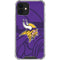 NFL Minnesota Vikings Double Vision iPhone 12 Mini Clear Case