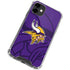 NFL Minnesota Vikings Double Vision iPhone 12 Mini Clear Case
