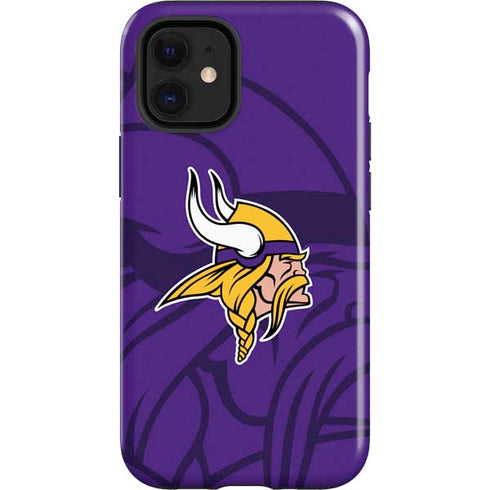NFL Minnesota Vikings Double Vision iPhone 12 Mini Impact Case
