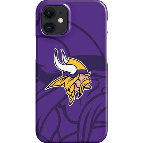 NFL Minnesota Vikings Double Vision iPhone 12 Mini Lite Case