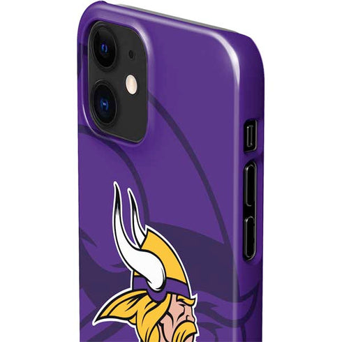 NFL Minnesota Vikings Double Vision iPhone 12 Mini Lite Case