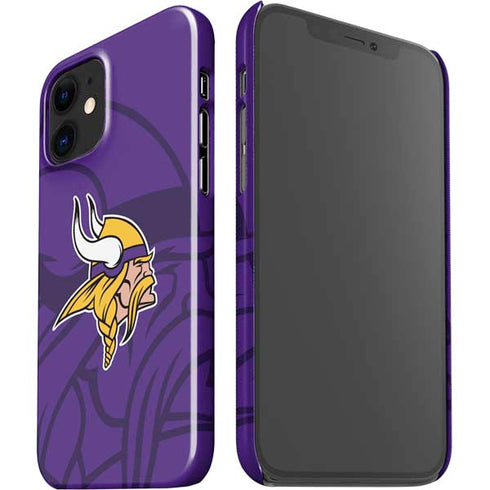 NFL Minnesota Vikings Double Vision iPhone 12 Mini Lite Case