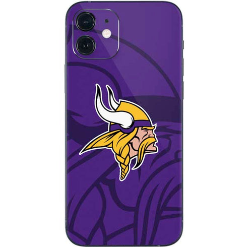 NFL Minnesota Vikings Double Vision iPhone 12 Mini Skin
