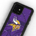NFL Minnesota Vikings Double Vision iPhone 12 Mini Waterproof Case