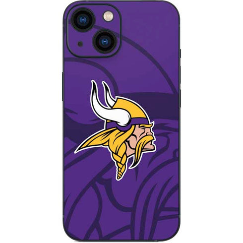 NFL Minnesota Vikings Double Vision iPhone 13 Mini Skin