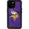 NFL Minnesota Vikings Double Vision iPhone 13 Mini Waterproof Case