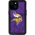 NFL Minnesota Vikings Double Vision iPhone 13 Mini Waterproof Case