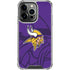 NFL Minnesota Vikings Double Vision iPhone 13 Pro Clear Case