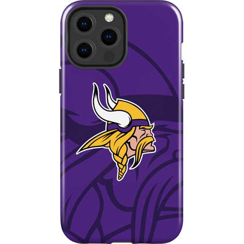 NFL Minnesota Vikings Double Vision iPhone 13 Pro Max Impact Case
