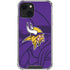 NFL Minnesota Vikings Double Vision iPhone 14 Plus Clear Case