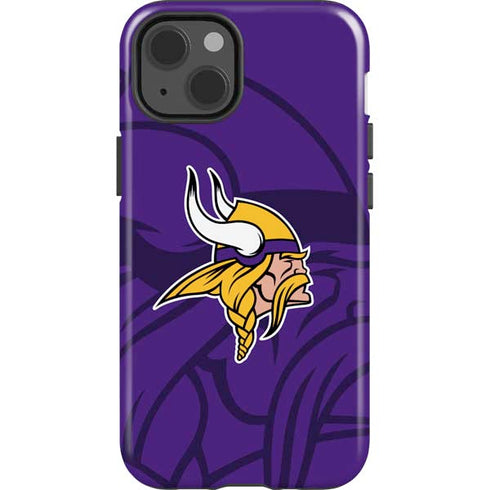 NFL Minnesota Vikings Double Vision iPhone 15 Impact Case