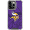 NFL Minnesota Vikings Double Vision iPhone 14 Pro Clear Case