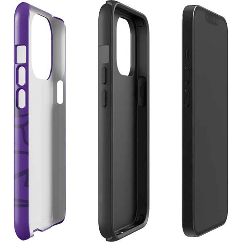 NFL Minnesota Vikings Double Vision iPhone 14 Pro Impact Case