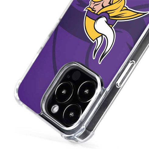NFL Minnesota Vikings Double Vision iPhone 15 Pro MagSafe Case
