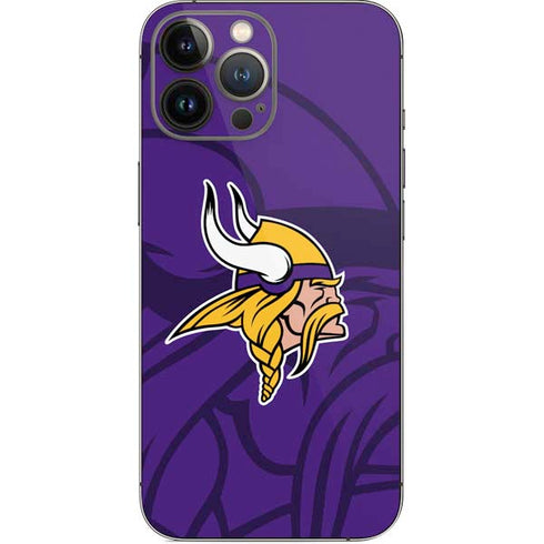 NFL Minnesota Vikings Double Vision iPhone 14 Pro Max Skin