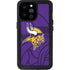 NFL Minnesota Vikings Double Vision iPhone 14 Pro Max Waterproof Case