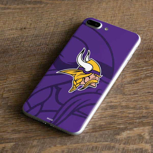 NFL Minnesota Vikings Double Vision iPhone 8 Plus Skin