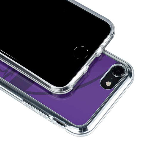 NFL Minnesota Vikings Double Vision iPhone SE (2nd & 3rd Gen) Clear Case
