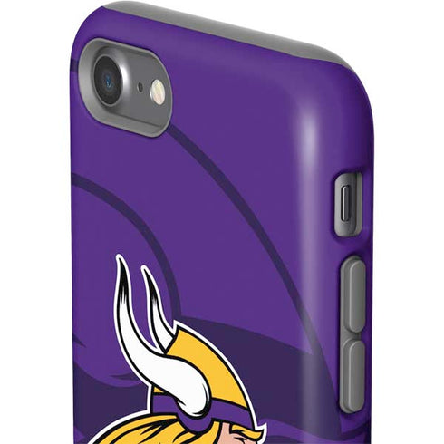 NFL Minnesota Vikings Double Vision iPhone SE (2nd & 3rd Gen) Pro Case