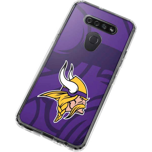 NFL Minnesota Vikings Double Vision LG K51/Q51 Clear Case