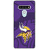 NFL Minnesota Vikings Double Vision LG Stylo 6 Clear Case