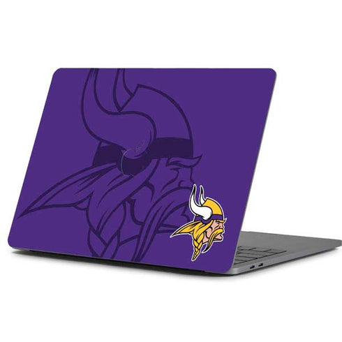 NFL Minnesota Vikings Double Vision Apple MacBook Pro 13-inch Skin