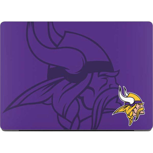 NFL Minnesota Vikings Double Vision MacBook Pro 14in (2021-24) Skin
