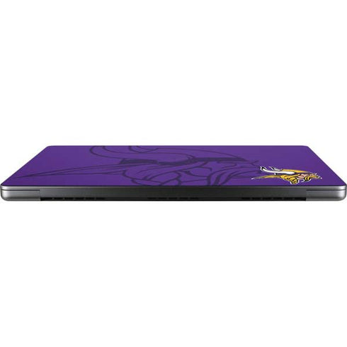 NFL Minnesota Vikings Double Vision MacBook Pro 14in (2021-24) Skin