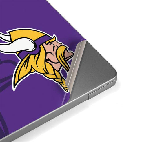 NFL Minnesota Vikings Double Vision MacBook Pro 14in (2021-24) Skin