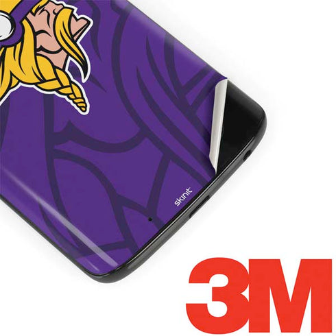 NFL Minnesota Vikings Double Vision Moto G6 Skin