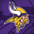 NFL Minnesota Vikings Double Vision Moto G6 Skin