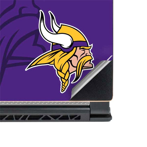 NFL Minnesota Vikings Double Vision MSI GS65 Stealth Laptop Skin