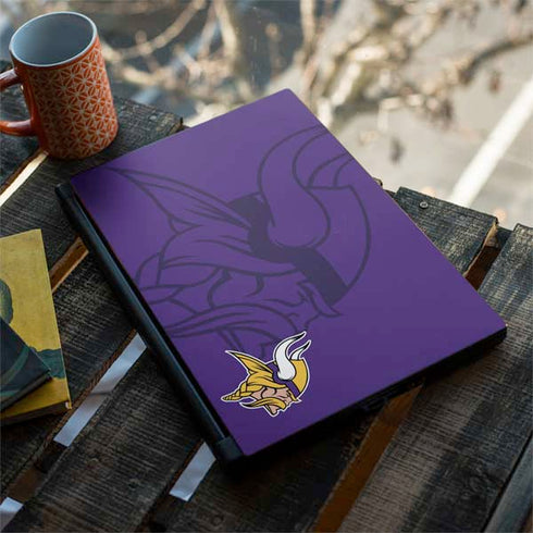 NFL Minnesota Vikings Double Vision MSI GS65 Stealth Laptop Skin