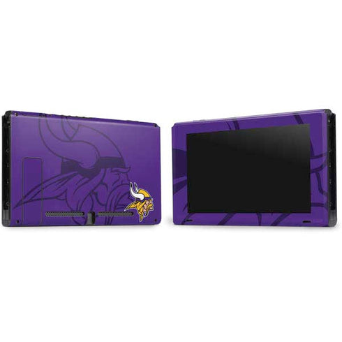 NFL Minnesota Vikings Double Vision Nintendo Switch Bundle Skin