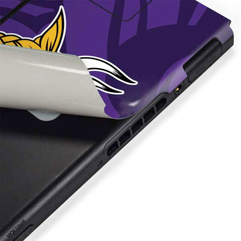 NFL Minnesota Vikings Double Vision Nintendo Switch Bundle Skin