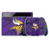 NFL Minnesota Vikings Double Vision Nintendo Switch OLED (2021) Skin