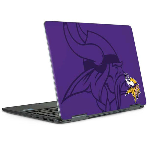 NFL Minnesota Vikings Double Vision Notebook 9 Pro 13in (2017) Skin
