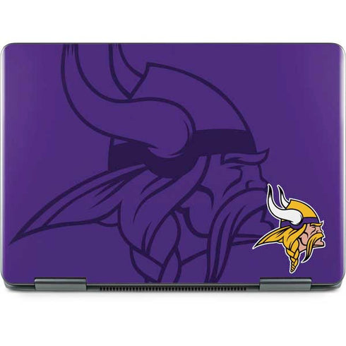 NFL Minnesota Vikings Double Vision Notebook 9 Pro 13in (2017) Skin