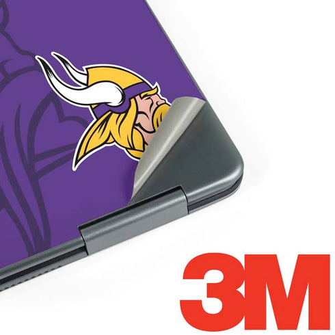NFL Minnesota Vikings Double Vision Notebook 9 Pro 13in (2017) Skin