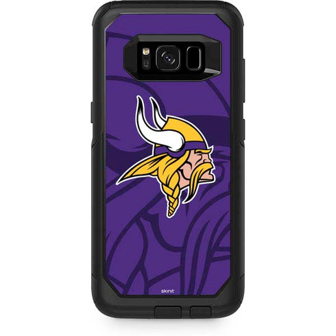 NFL Minnesota Vikings Double Vision Otterbox Commuter Galaxy Skin
