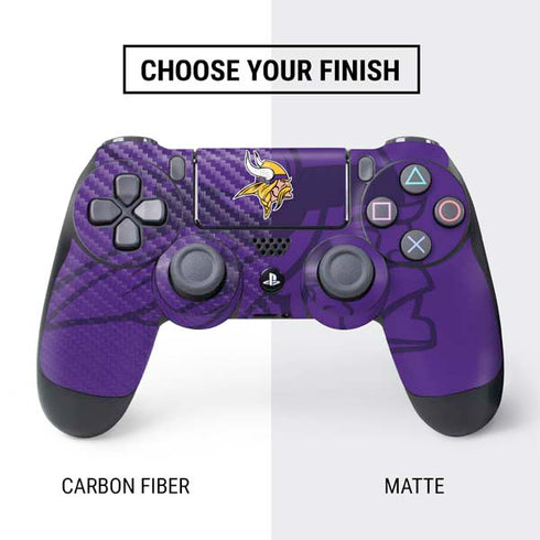 NFL Minnesota Vikings Double Vision PS4 Controller Skin