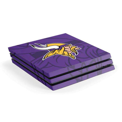 NFL Minnesota Vikings Double Vision PS4 Pro Console Skin