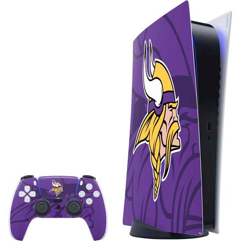 NFL Minnesota Vikings Double Vision PS5 Digital Edition Bundle Skin