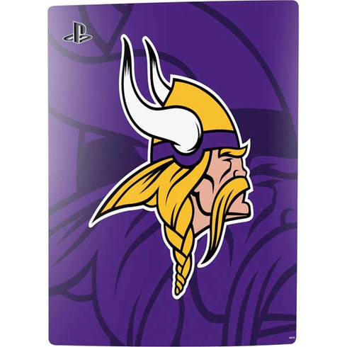 NFL Minnesota Vikings Double Vision PS5 Digital Edition Console Skin